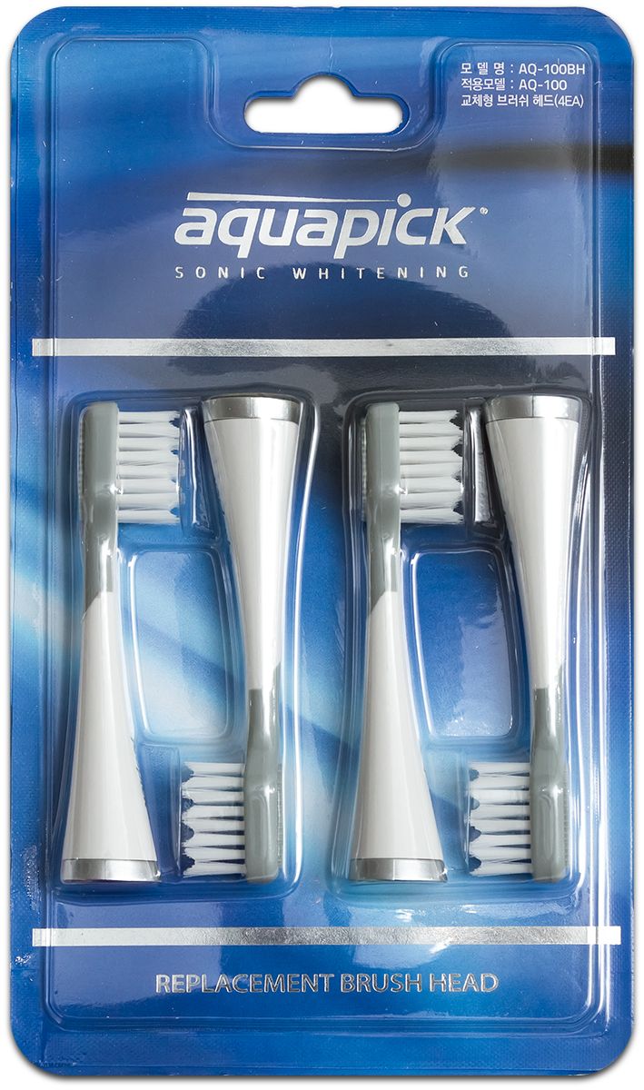 Насадки на зубную щетку Aquapick AQ-100