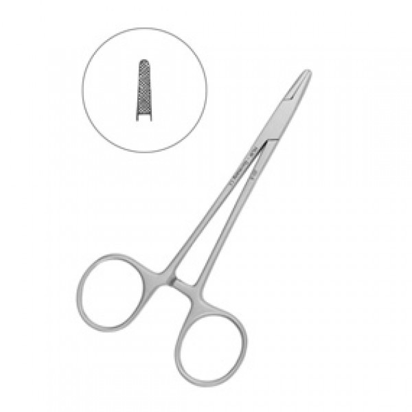 Иглодержатель хирургический Derf, 12,5 см, HLW Dental Instruments (Германия)