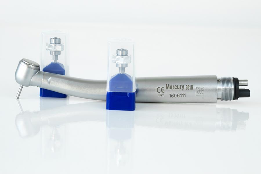 361N Elite Турбинный наконечник с генератором света, Mercury (Китай)