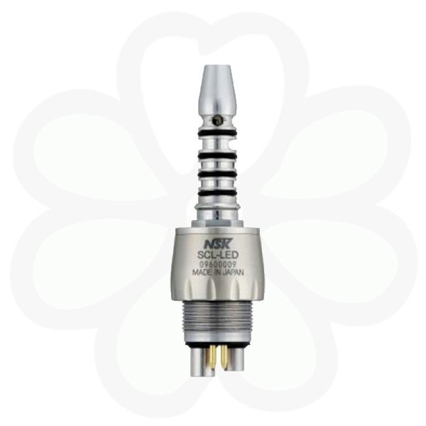 SCL-LED - быстросъемный переходник с оптикой, с регулятором подачи воды