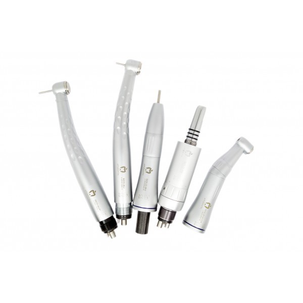 Appledental kit Набор наконечников, турбинный наконечник, турбинный наконечник с генератором света, микромотор, угловой наконечник, прямой наконечник, Appledental (Китай)