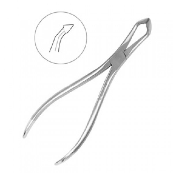 Зажим для удаления костного фрагмента Universal, 15 см., HLW Dental Instruments (Германия)