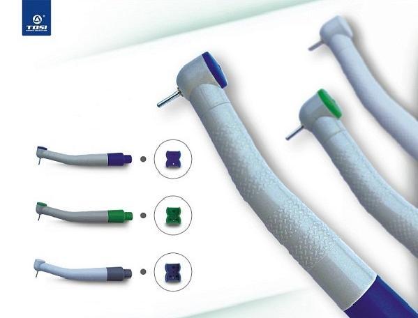 Комплект одноразовых турбинных наконечников (10 штук и переходник), Tosi (Китай)