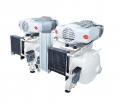 100/30 TANDEM PRIME M - безмасляный компрессор с осушителем, 100 л, 305 л/мин | MGF (Италия)