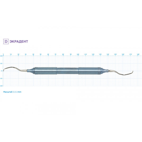 10-17 - кюретка № 13/14 (Кюрета Грейси), Экрадент (Россия)