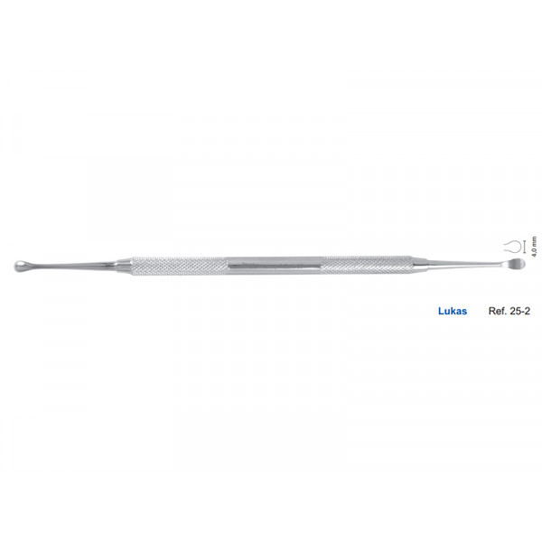Ложка кюретажная Lukas, 4,0 мм