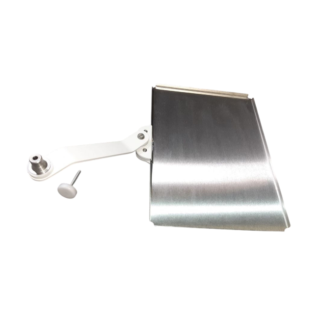 DS-Tab-E30 - столик инструментальный для установки KaVo E30, с белым подносом, нержавеющая сталь  | Медкрон (Россия)