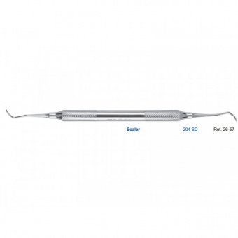 Скейлер парадонтологический, форма 204 SD, ручка диаметр 8 мм