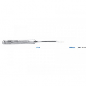Распатор Williger, 16 см, 4,0 мм., HLW Dental Instruments (Германия)