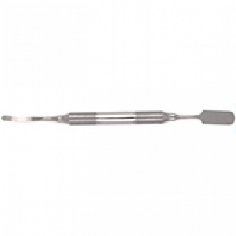 Распатор Prichard c градуированной частью, ручка DELUXE, диаметр 10 мм, 4,0 мм., HLW Dental Instruments (Германия)