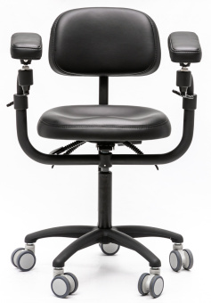 Стул микроскописта Mercury ELITE Black, HX001-36