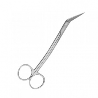 Ножницы хирургические угловые Locklin, 16 см., HLW Dental Instruments (Германия)