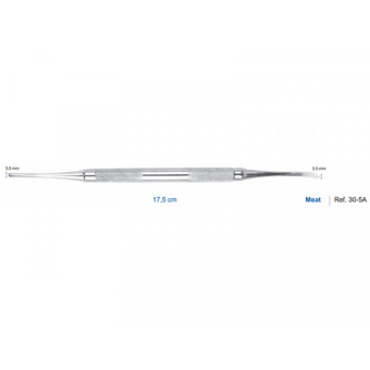 Распатор Meat, 17,5 см, 3,5-3,5 мм., HLW Dental Instruments (Германия)