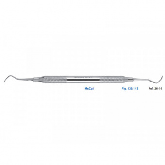 Скейлер парадонтологический McCall, форма 13S/14S, ручка диаметр 8 мм
